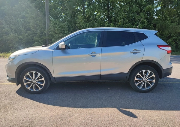 Nissan Qashqai cena 52500 przebieg: 152453, rok produkcji 2014 z Kraśnik małe 191